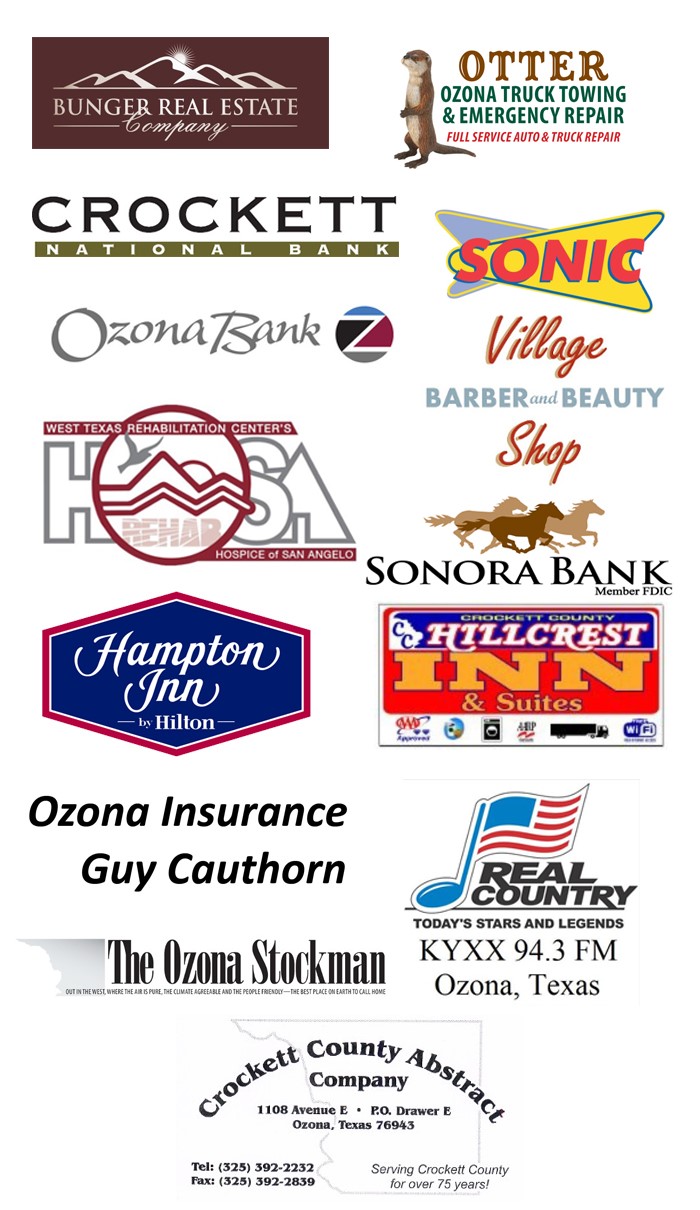 to Ozona! Ozona, Texas