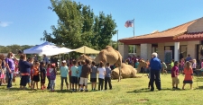 Camels Visit the HOTW Map Launch sm