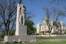 Davy Crockett Monument Scaled