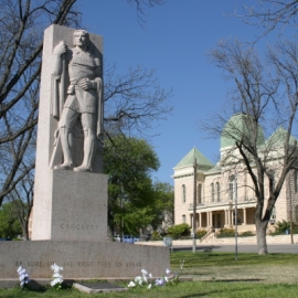 Davy Crockett Monument Scaled