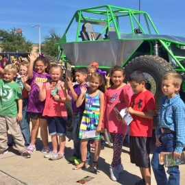 Students are Excited about Off-Road Vehicle Display sm