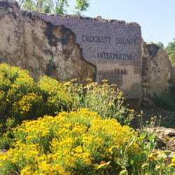  Crockett County Interpretive Trail in April 2015